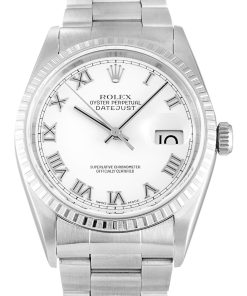 Rolex Datejust Replica 36mm White Dial Luxury Watch for Men