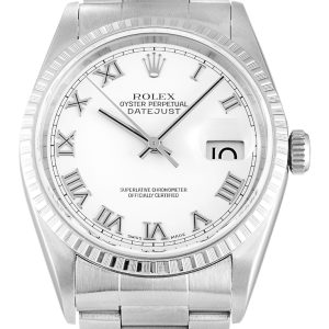 Rolex Datejust Replica 36mm White Dial Luxury Watch for Men