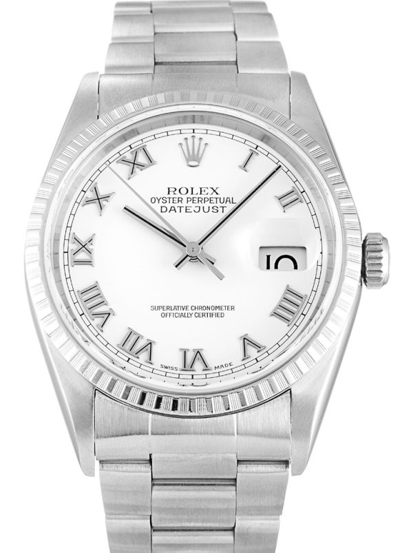 Rolex Datejust Replica 36mm White Dial Luxury Watch for Men