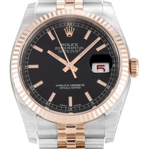Rolex Lady-Datejust Replica 36mm Rose Dial 179171 High-Quality Luxury Watch