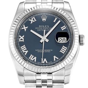 Rolex Datejust Replica 36mm Blue Dial 116234 Luxury High Quality Swiss Watch