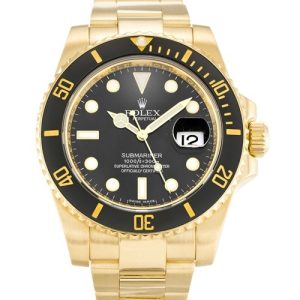 Rolex Replica Submariner 40mm Black Dial 116618LN Luxury Watch - High Quality Timepiece