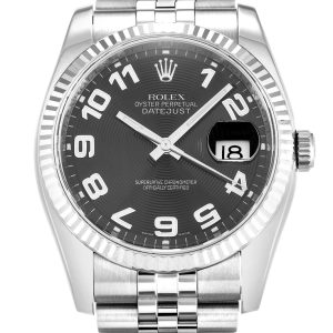 Rolex Datejust Replica 36mm Black Dial 116234 Luxury High Quality Watch