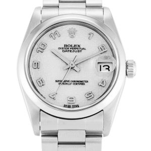 Rolex Datejust Replica Mid-Size 30mm Ivory Jubilee Dial 68240 | Luxury Automatic Women's Watch