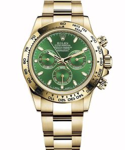 Superclone Rolex Daytona Replica "John Mayer" Green Dial 116508 Luxury High Quality Watch