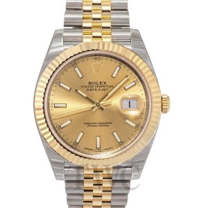 Rolex Datejust II Replica 41mm Champagne Dial 126333 Luxury Watch High Quality