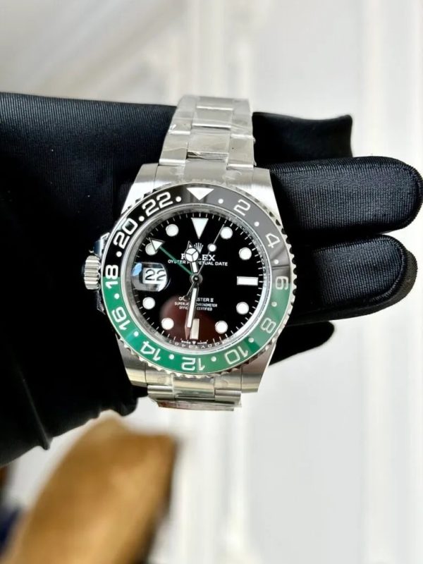 Rolex GMT-Master II Replica 126720VTNR ??Sprite?? 40mm Black Dial Luxury Watch - Image 7