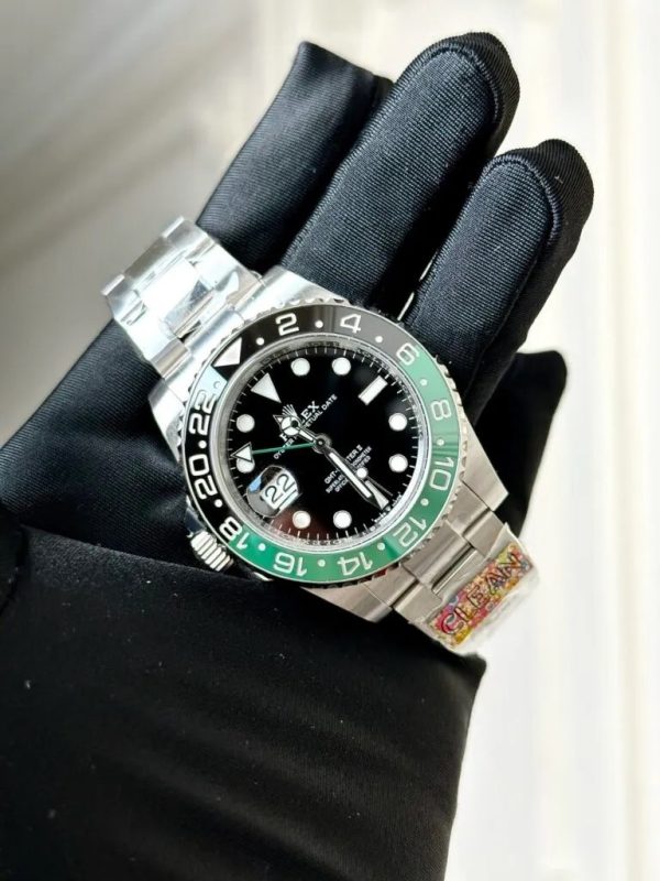 Rolex GMT-Master II Replica 126720VTNR ??Sprite?? 40mm Black Dial Luxury Watch - Image 6