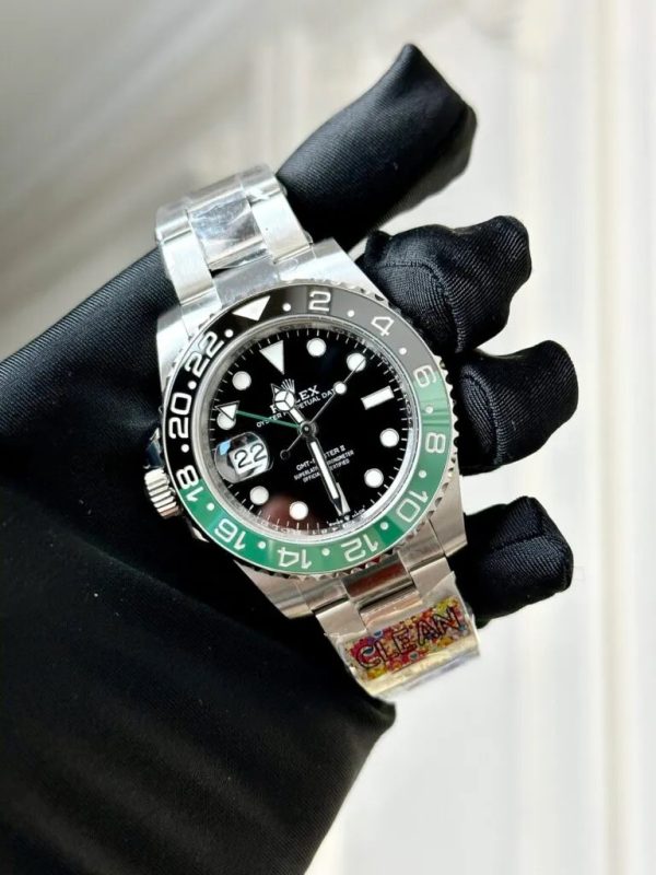 Rolex GMT-Master II Replica 126720VTNR ??Sprite?? 40mm Black Dial Luxury Watch - Image 5