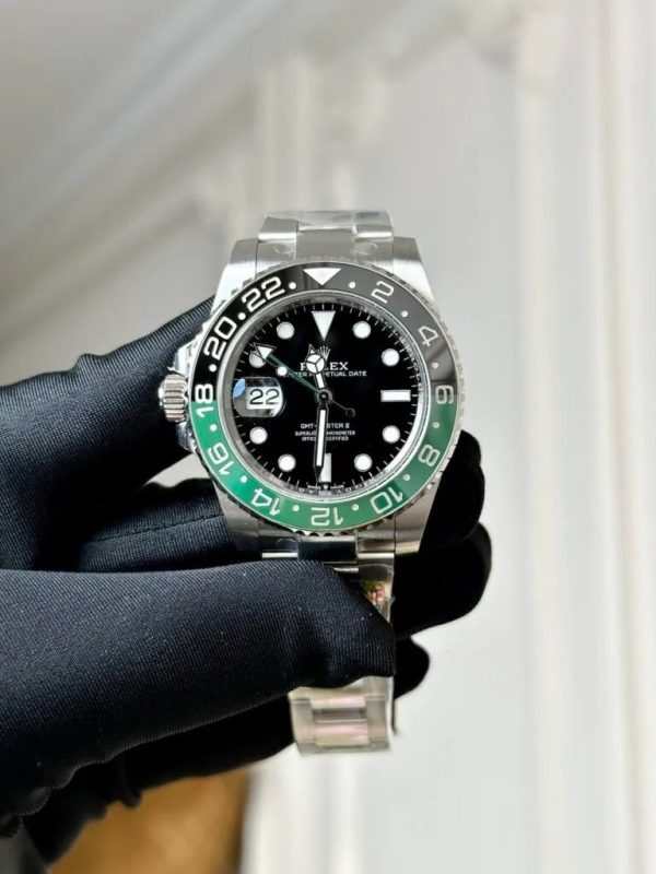 Rolex GMT-Master II Replica 126720VTNR ??Sprite?? 40mm Black Dial Luxury Watch - Image 4