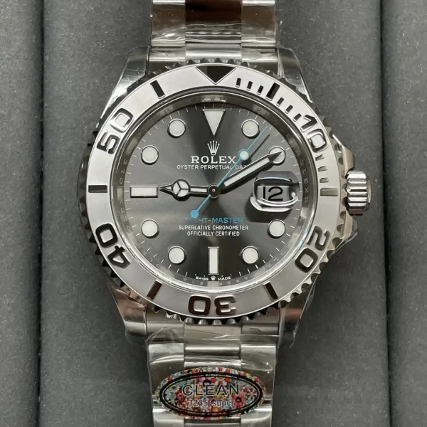 Rolex Yacht-Master Replica Superclone Rhodium Dial 126622 40mm Luxury Timepiece - Image 3