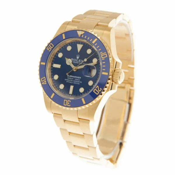 Rolex Submariner Replica 41mm Blue Dial 126618LB Luxury High Quality Timepiece - Image 2
