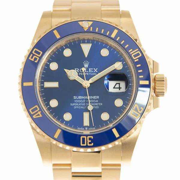 Rolex Submariner Replica 41mm Blue Dial 126618LB Luxury High Quality Timepiece - Image 3