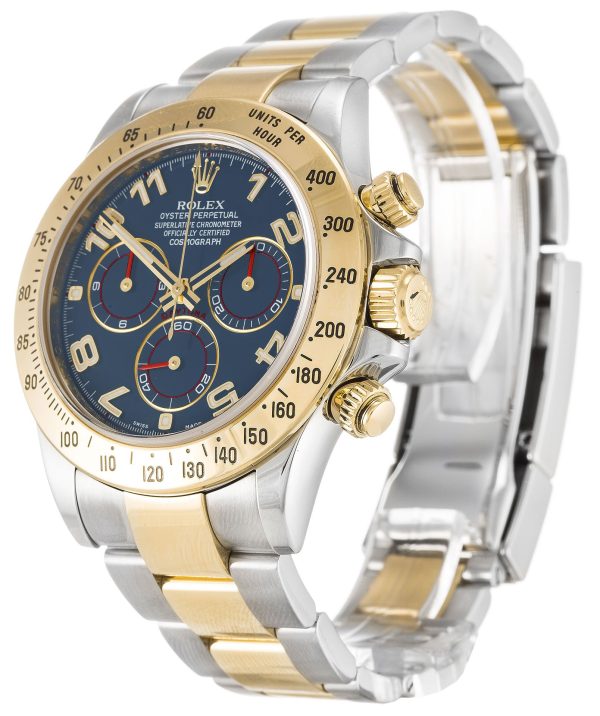Rolex Daytona Replica 40mm Blue Dial 116523 Luxury High Quality Timepiece - Image 3