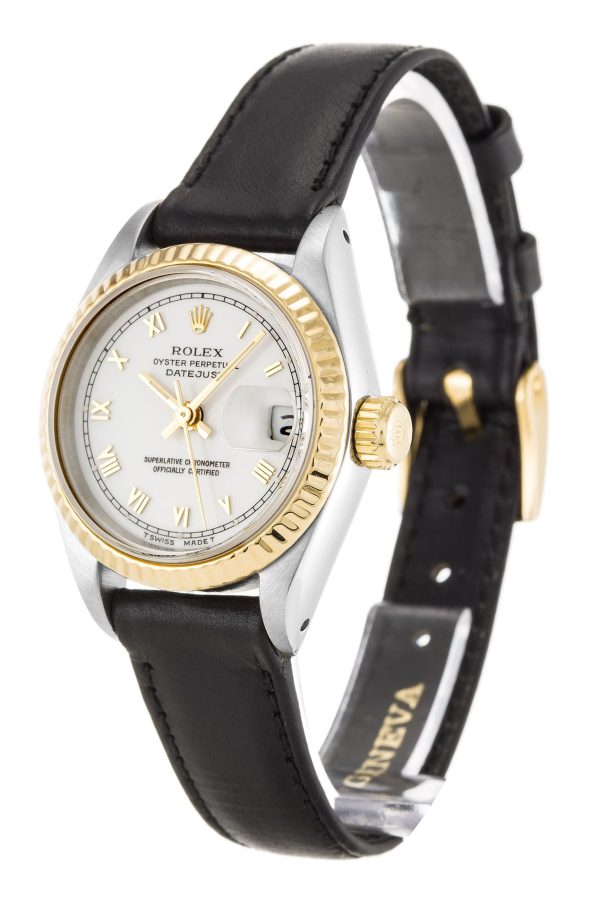 Rolex Lady-Datejust Replica 26mm White Dial 69173 Luxury High Quality Women's Watch - Image 2