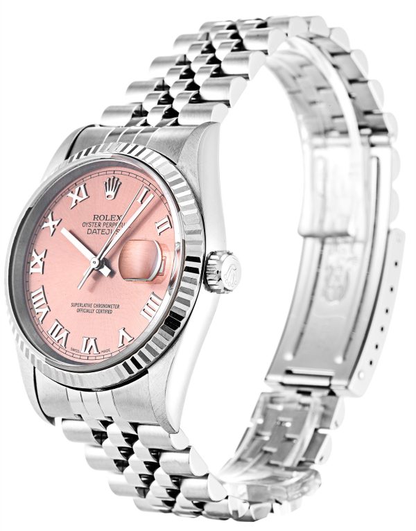 Rolex Datejust Replica 36mm Pink Dial Automatic Luxury Watch - Image 2