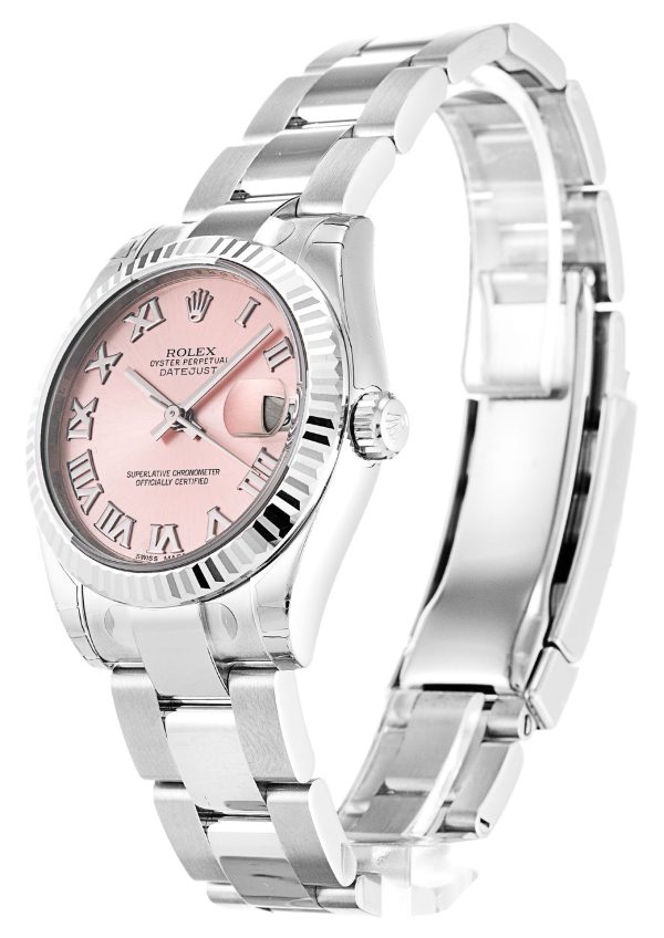 Rolex Lady-Datejust Replica 31mm Pink Dial Luxury Women's Watch - Image 2