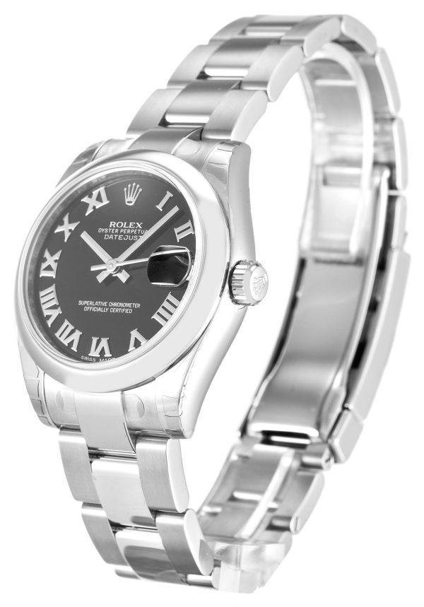Rolex Lady-Datejust Replica 31mm Black Dial 178240 Luxury Women's Watch - Image 2