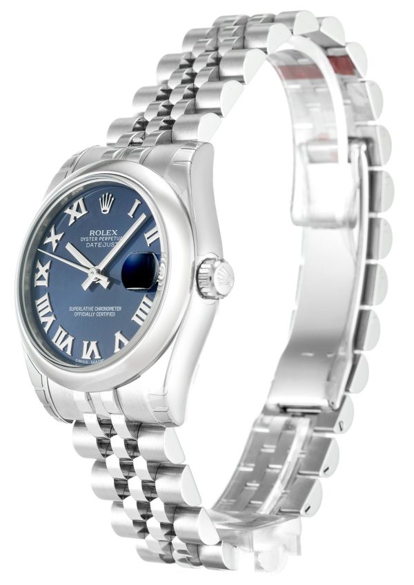 Rolex Lady-Datejust Replica 30mm Blue Dial Automatic Women's Luxury Watch - Image 2