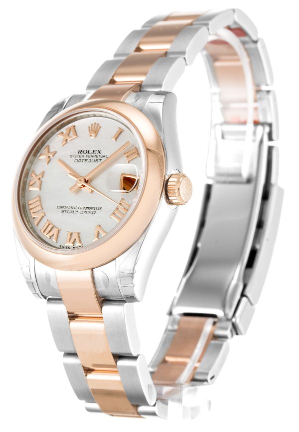 Rolex Datejust Replica Mid-Size 31mm Mother of Pearl Dial 178241 Luxury Women's Watch - Image 2