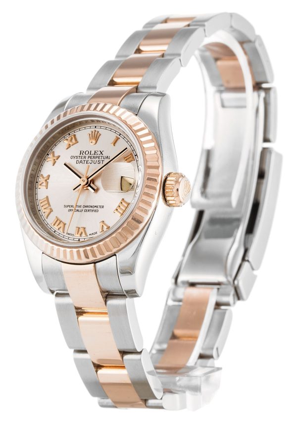 Rolex Lady-Datejust 26mm Replica Rose Dial 179171 Luxury High Quality Ladies Watch - Image 2