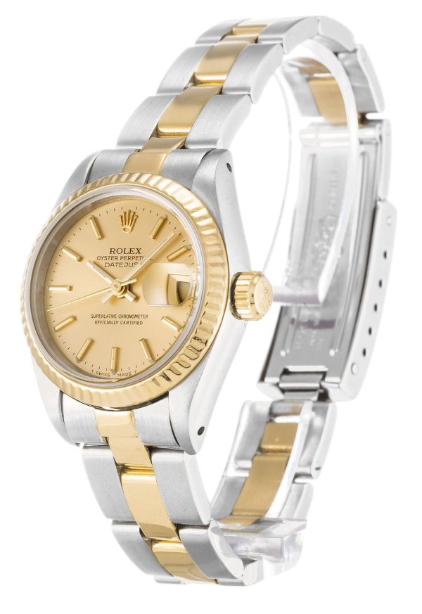 Rolex Lady-Datejust Replica 26mm Champagne Dial 69173 Women's Luxury Automatic Watch - Image 2