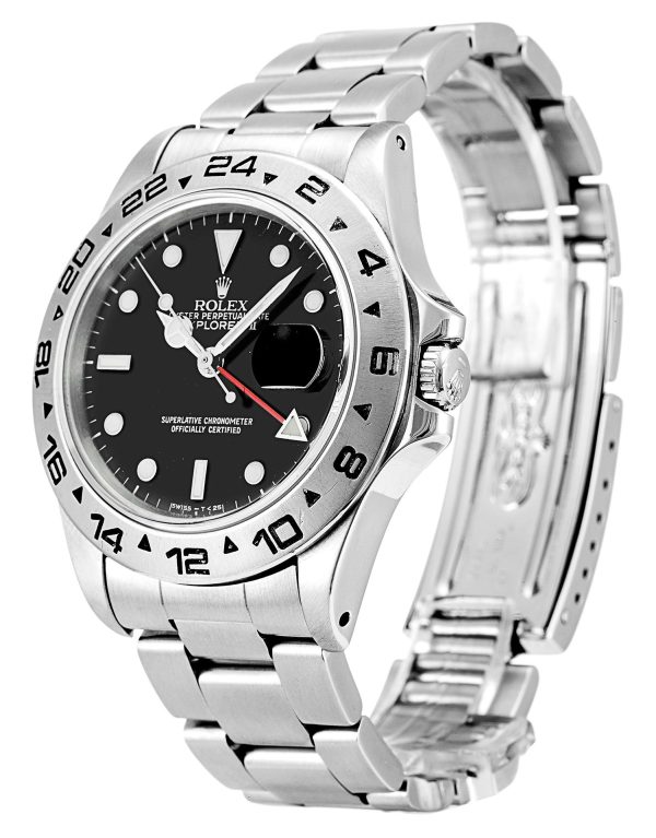Rolex Explorer 40mm Black Dial Replica - Luxury Men's Watch - High Quality - Image 2