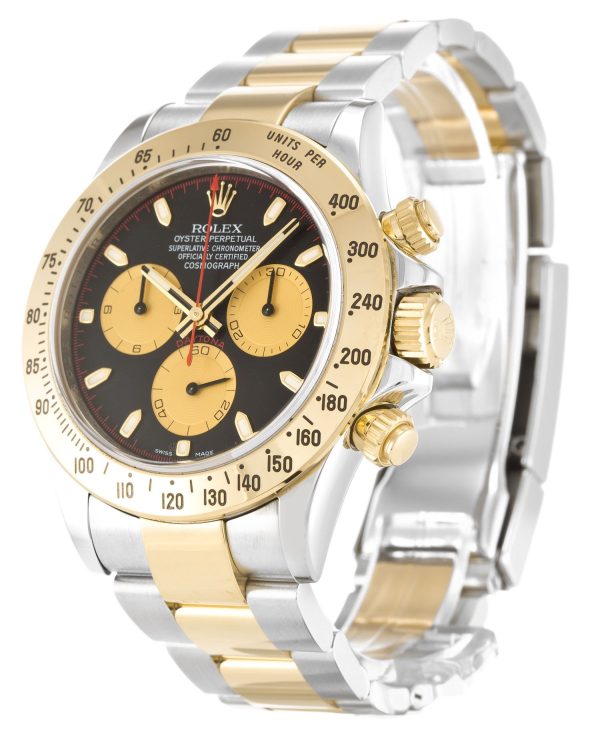 Rolex Daytona Replica 40mm Black Dial 116523 Luxury Men's Watch - Image 2