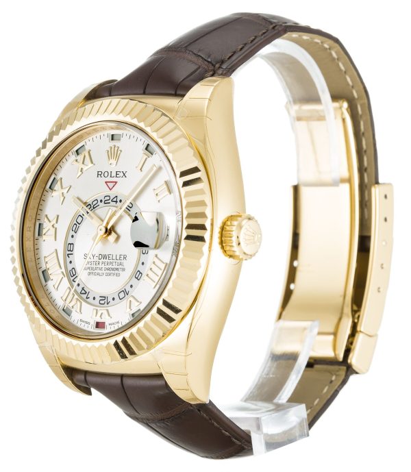 Rolex Sky-Dweller Replica 42mm Automatic Silver Dial 326138 Luxury Men's Watch - Image 2