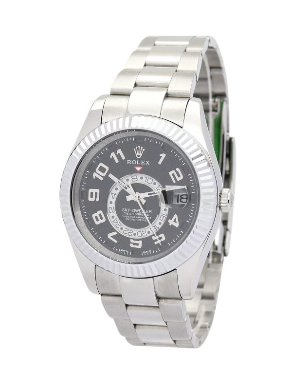 Rolex Sky-Dweller Replica 42mm Black Dial 326938 Luxury Men's Watch - Image 3