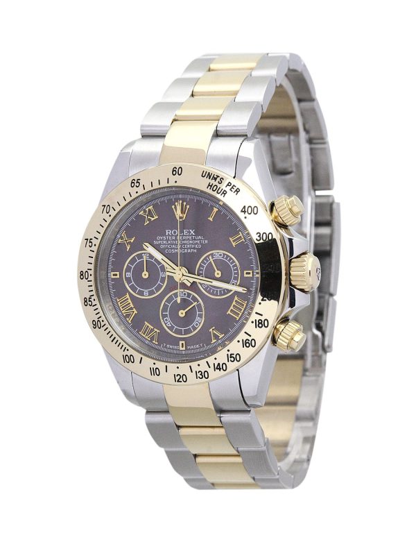 Rolex Daytona Replica 116523 Dark Brown Dial 40mm Luxury Automatic Chronograph Men's Watch - Image 2