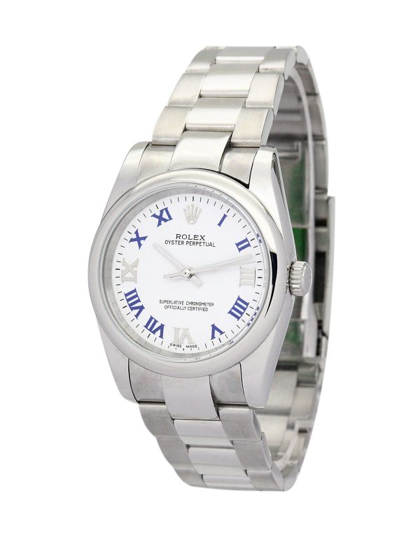 Rolex Oyster Perpetual Replica Lady 31mm White Dial Luxury Watch - Image 2