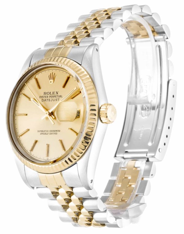 Rolex Datejust 36mm Champagne Dial Replica - Luxury Swiss Design, High Quality Timepiece - Image 2