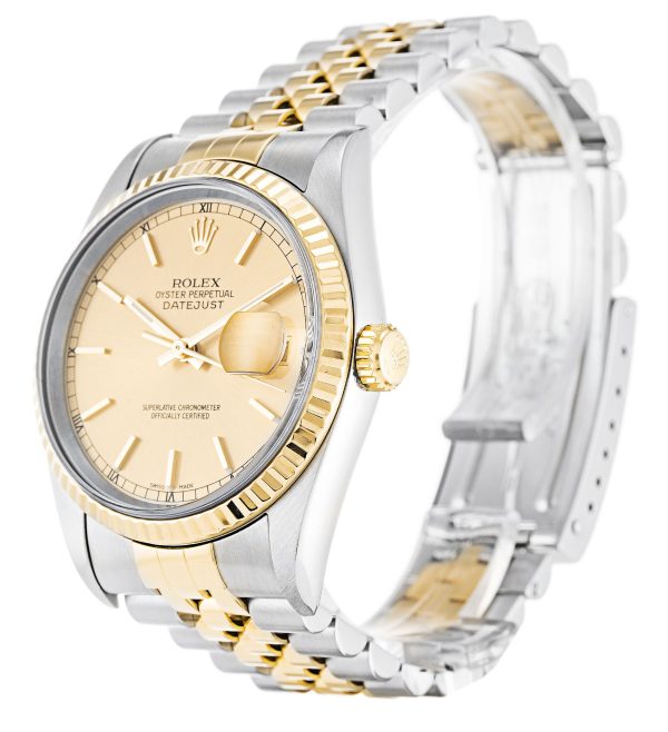 Rolex Datejust Replica 36mm Champagne Dial 16233 Luxury High Quality Watch - Image 2