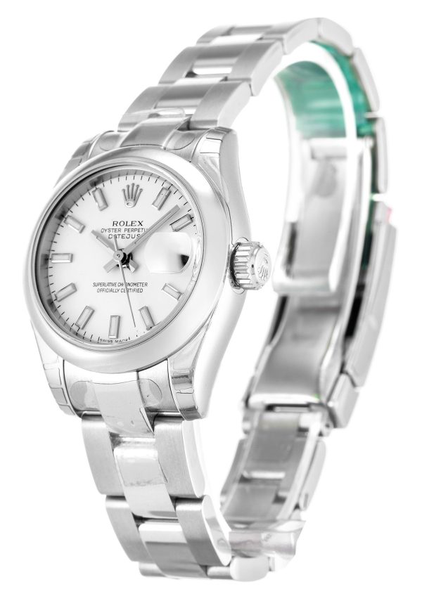 Rolex Lady-Datejust Replica 26mm White Dial 179160 Luxury High Quality - Image 2