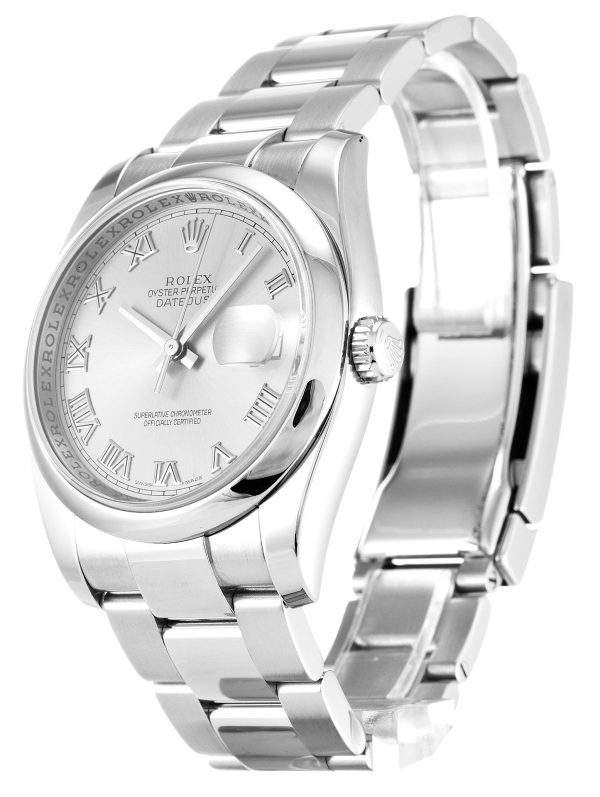Rolex Replica Datejust 36mm Silver Dial 116200 - High Quality Luxury Men's Watch - Image 2