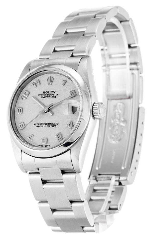 Rolex Datejust Replica Mid-Size 30mm Ivory Jubilee Dial 68240 | Luxury Automatic Women's Watch - Image 2