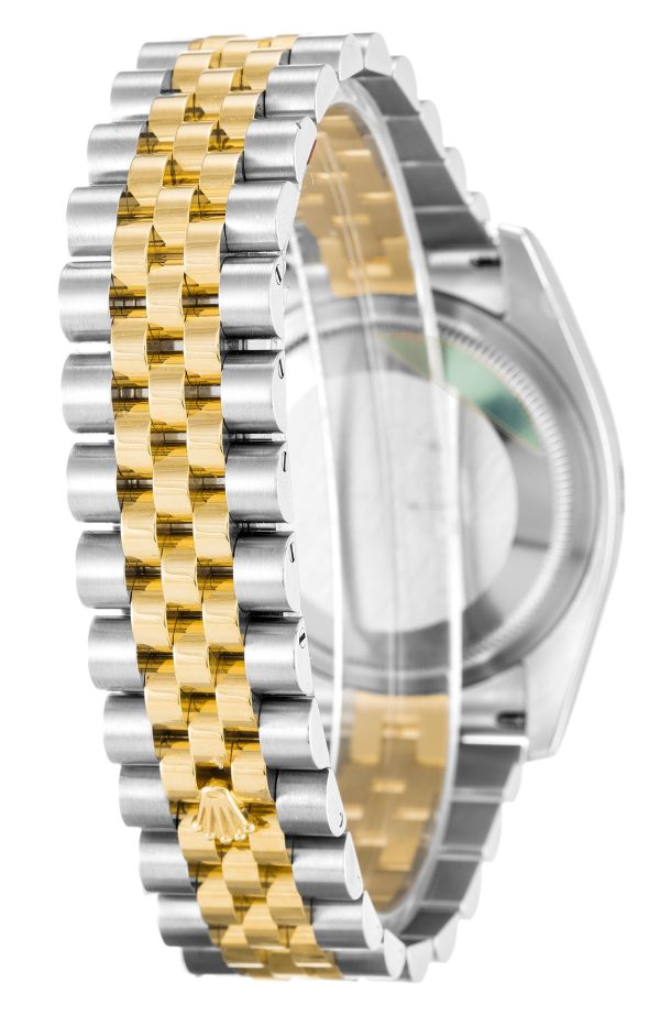 Rolex Datejust Replica 36mm Silver Floral Dial 116203 Luxury Automatic Men's Watch - Image 3
