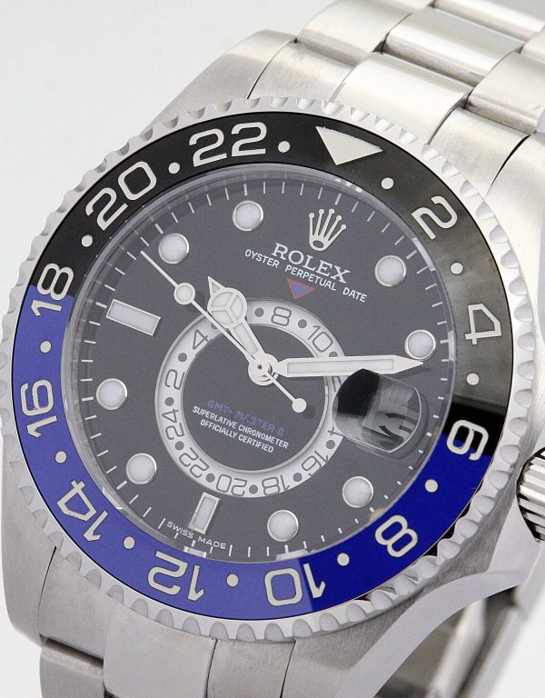 Rolex GMT-Master Replica 40mm Black Dial 16720-2 Luxury Men's Watch - Image 3