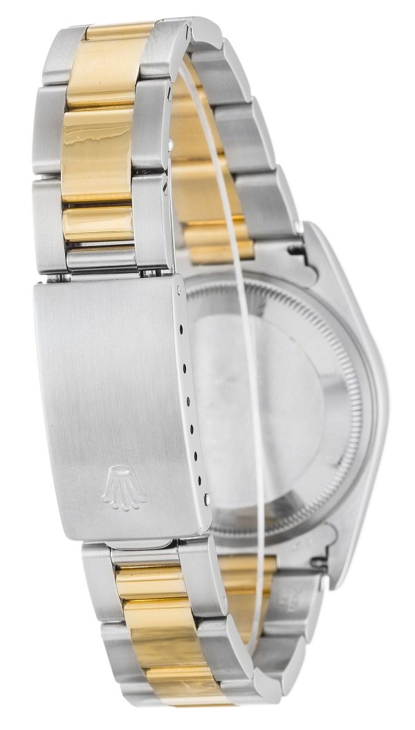 Rolex Oyster Perpetual Replica Date 34mm Champagne Dial Luxury Watch - Image 3