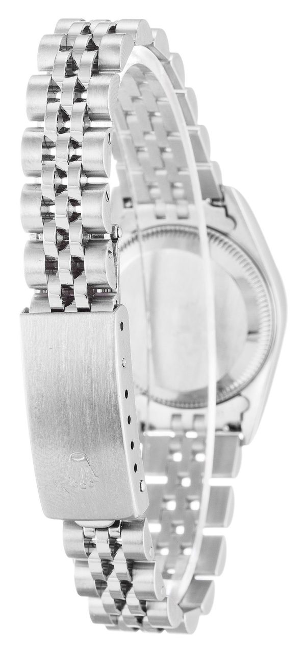Rolex Oyster Perpetual Replica Lady 26mm Silver Dial Luxury Watch - Image 3
