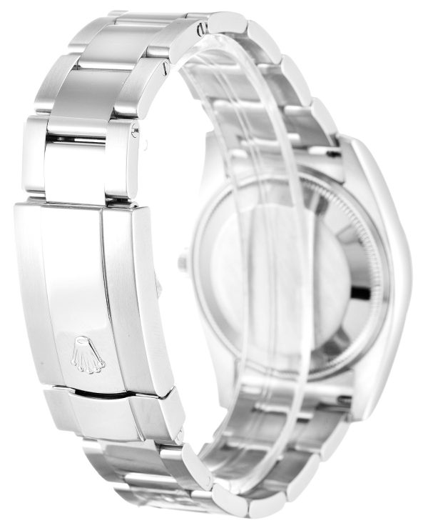Rolex Oyster Perpetual Date Replica 34mm White Dial Luxury Automatic Watch for Men - Image 3