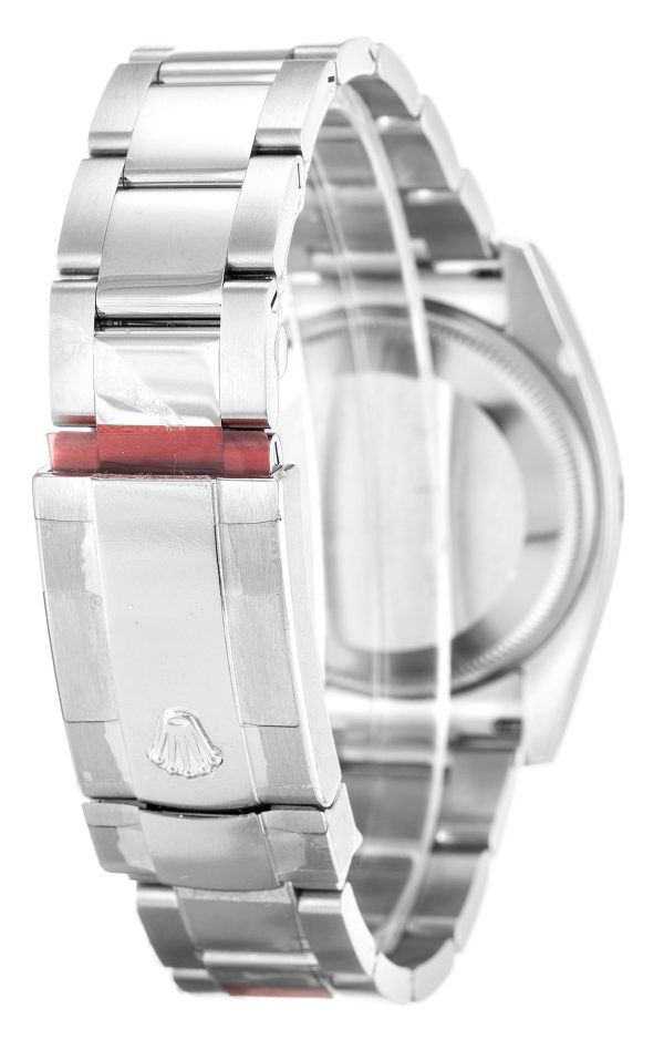Rolex Oyster Perpetual Replica Date 34mm White Dial Luxury Automatic Watch for Men - Image 3