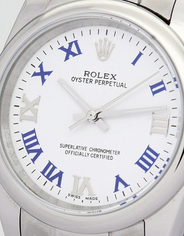 Rolex Oyster Perpetual Replica Lady 31mm White Dial Luxury Watch - Image 3