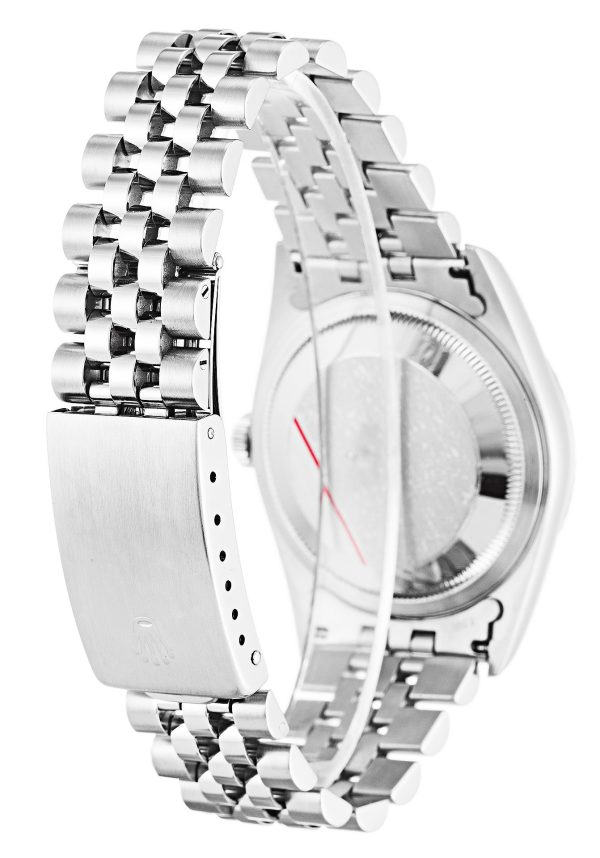 Rolex Datejust Replica High Quality 36mm Silver Dial 16220 Luxury Watch - Image 4