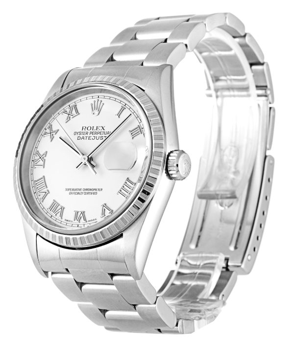 Rolex Datejust Replica 36mm White Dial Luxury Watch for Men - Image 2