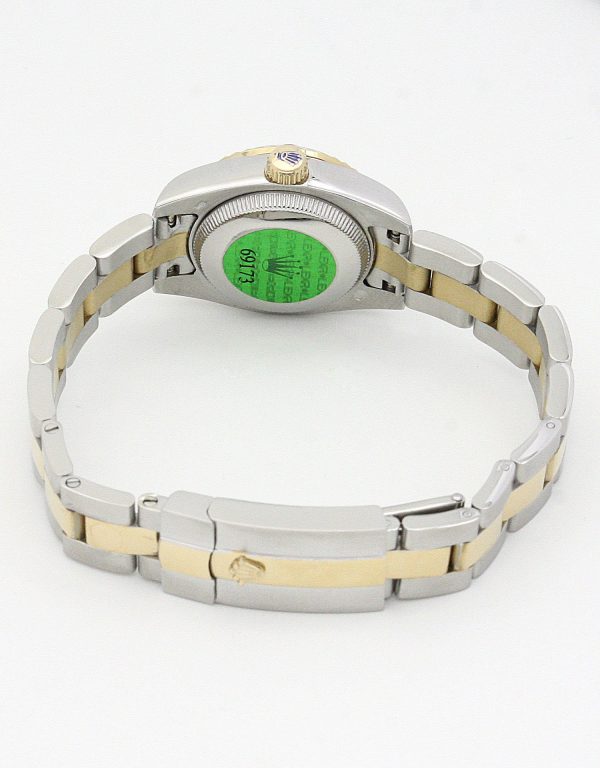 Rolex Lady-Datejust Replica 26mm Yellow Gold Dial 179163 Luxury Women's Automatic Watch - Image 4