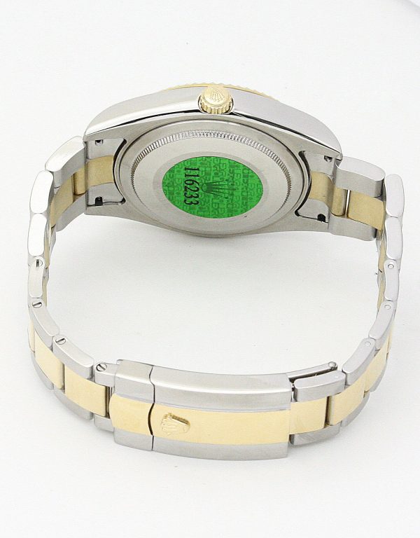 Replica Rolex Sky-Dweller 42mm Gold Dial 326938 - Luxury Men's Watch - Image 4