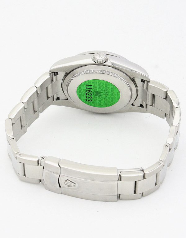 Rolex Oyster Perpetual Replica Lady 31mm Purple Dial 177200 - High Quality Luxury Watch - Image 4