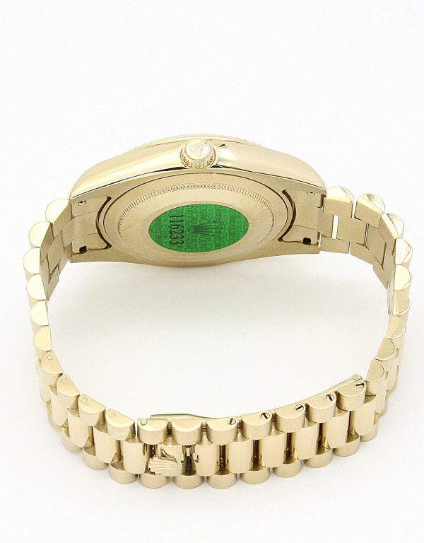 Rolex Day-Date II Replica 40mm Gold Dial 218238 Luxury Men's Watch - Image 4